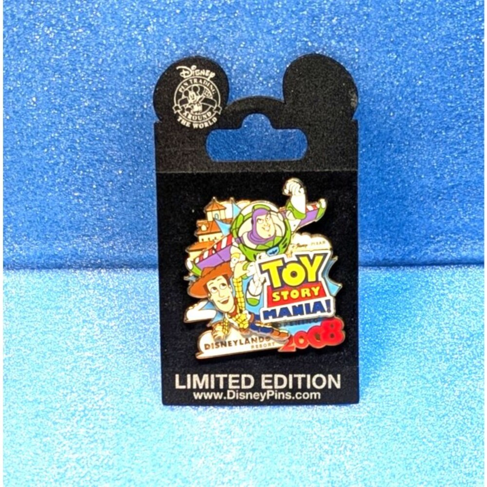 Disney Toy Story Mania Opening Day 2008 Pin Woody & Buzz